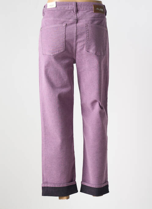 Blugi cu croială dreaptă violet MOS MOSH femeie