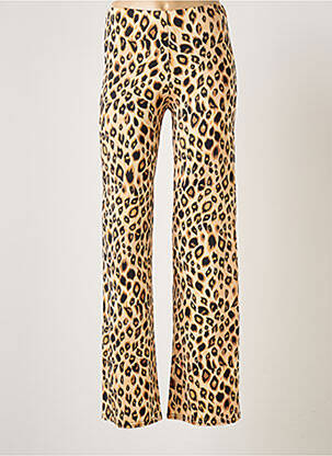 Pantalon drept bej BE FUN femeie