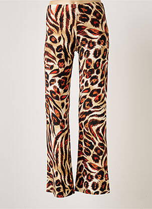 Pantalon drept portocaliu BE FUN femeie