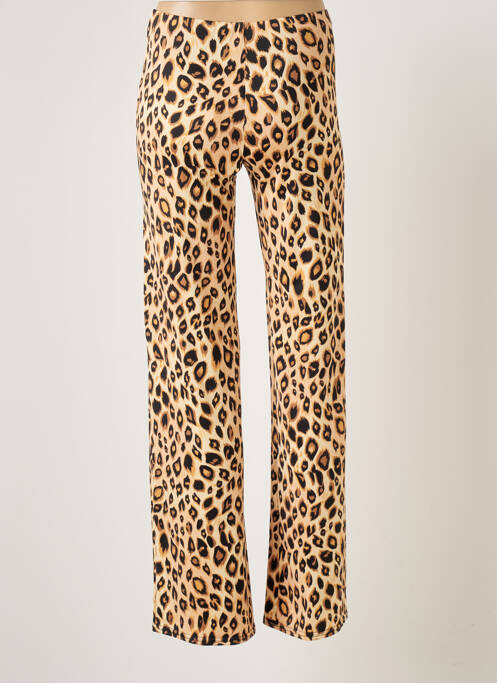 Pantalon drept bej BE FUN femeie