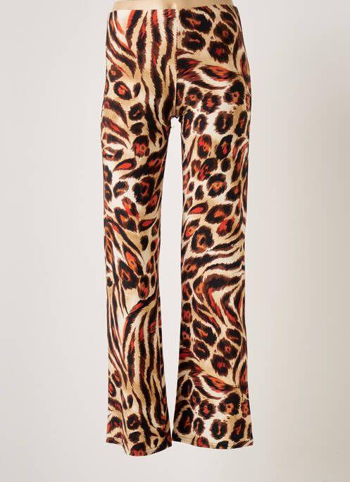 Pantalon drept portocaliu BE FUN femeie