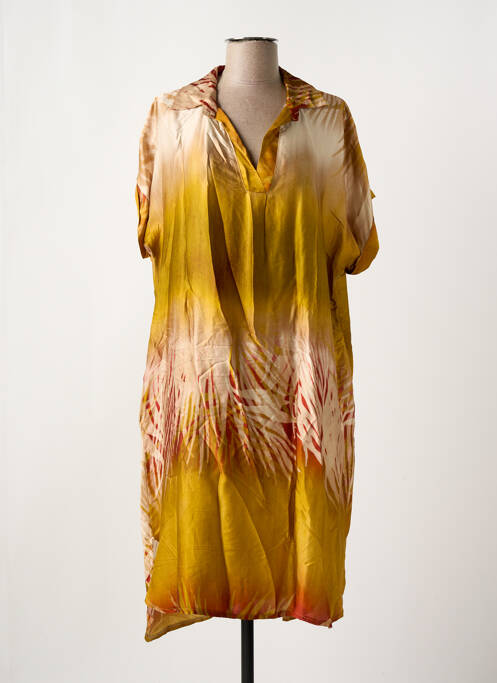 Rochie midi maro NINETTE femeie