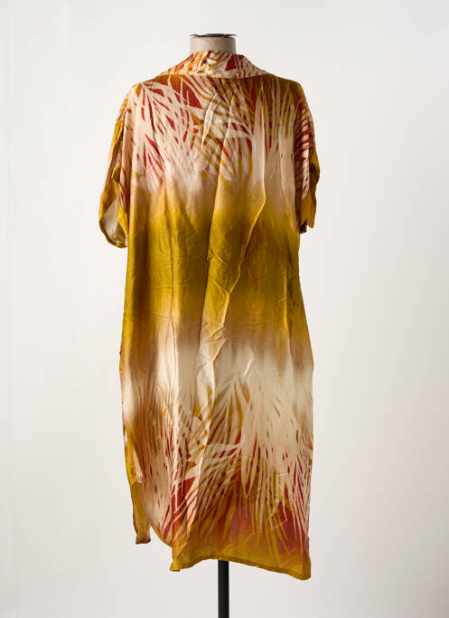 Rochie midi maro NINETTE femeie