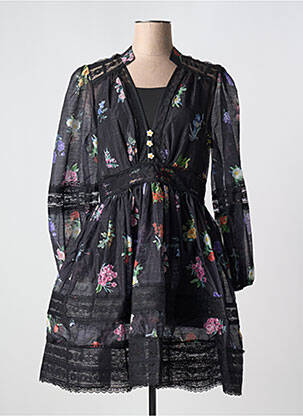 Rochie scurtă negru LM LULU femeie