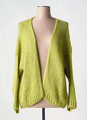 Vestă cu mâneci lungi verde ALEXANDRE LAURENT femeie