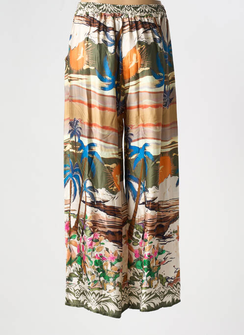 Pantalon larg albastru NINETTE femeie