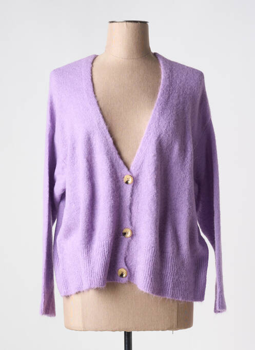 Vestă cu mâneci lungi violet ALEXANDRE LAURENT femeie