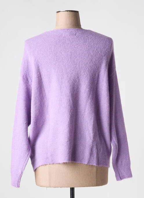 Vestă cu mâneci lungi violet ALEXANDRE LAURENT femeie