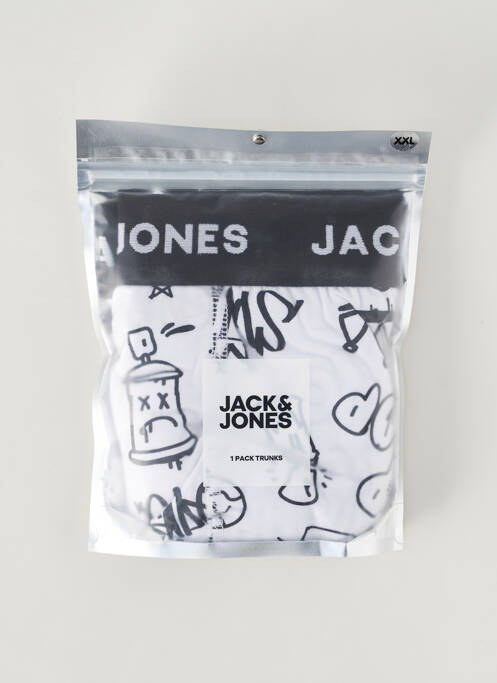 Boxer alb JACK & JONES bărbat