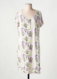 Cămașă de noapte imprimeu floral violet BARANDI femme