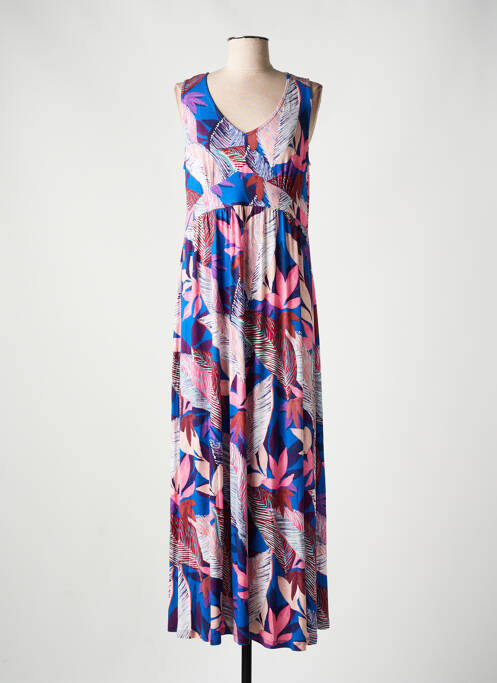 Rochie lungă albastru MASSANA femeie