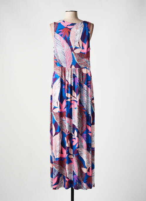 Rochie lungă albastru MASSANA femeie