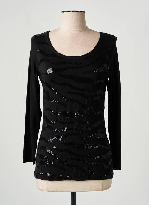 Tricou negru JANIRA femeie