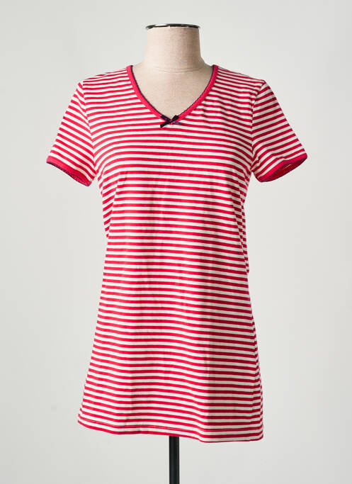 Pijama decolteu în v roșu RINGELLA femme