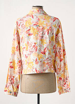 Jachete casual buzunare portocalie AGATHE & LOUISE femeie