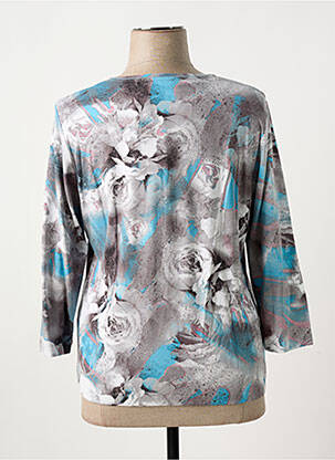 Tricou mâneci 3/4 mâneci 3/4 albastru RABE femeie