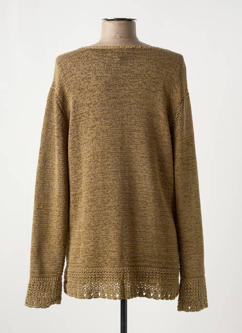 Vestă cu mâneci lungi verde FINETTE femeie