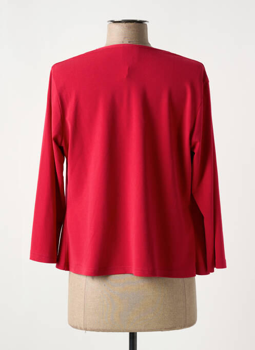 Vestă cu mâneci lungi roșu GUY DUBOUIS femeie