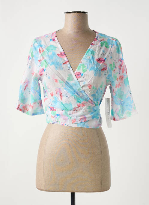 Cardigan petrecut albastru AGATHE & LOUISE femeie