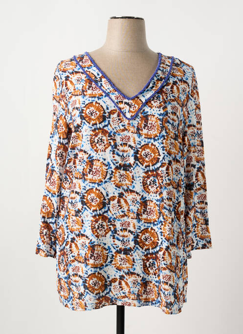 Tunică mâneci lungi albastru REVER MILE femeie