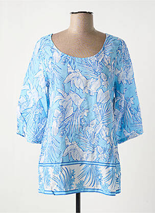 Tunică mâneci lungi albastru AGATHE & LOUISE femeie