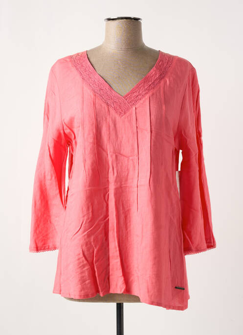 Tunică mâneci lungi roz AGATHE & LOUISE femeie