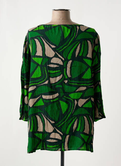 Tunică mâneci lungi verde AGATHE & LOUISE femeie