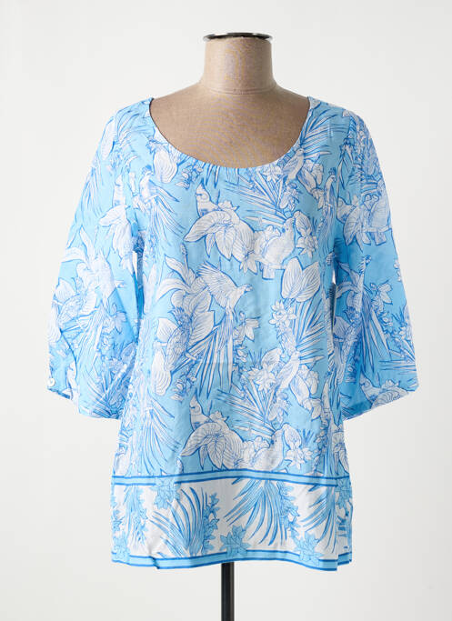 Tunică mâneci lungi albastru AGATHE & LOUISE femeie