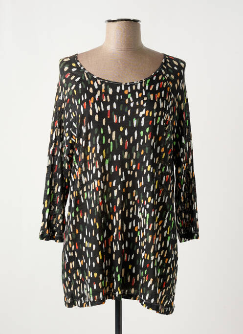 Tunică mâneci lungi negru THALASSA femeie