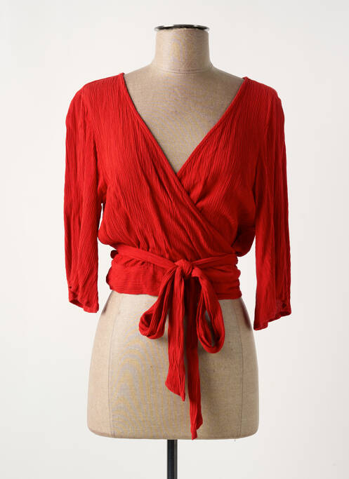 Cardigan petrecut roșu L'ATELIER D'ANNA femeie