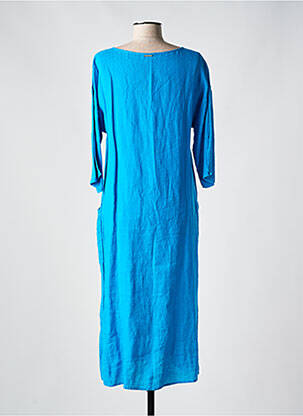 Rochie midi mâneci 3/4 mâneci 3/4 albastru AGATHE & LOUISE femeie