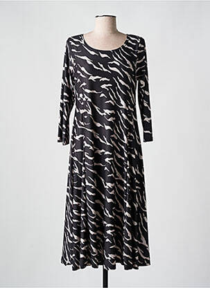 Rochie midi negru OLIVER JUNG femeie