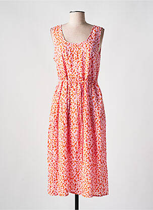 Rochie midi roz AGATHE & LOUISE femeie