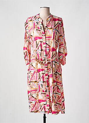 Rochie midi roz REVER MILE femeie