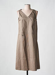 Rochie midi fără mâneci fără mâneci maro AGATHE & LOUISE femeie