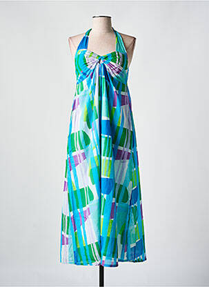 Rochie midi albastru L'ATELIER D'ANNA femeie