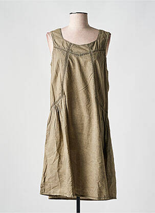 Rochie midi maro AGATHE & LOUISE femeie