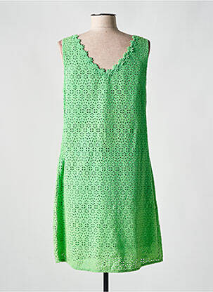 Rochie midi fără mâneci fără mâneci verde AGATHE & LOUISE femeie
