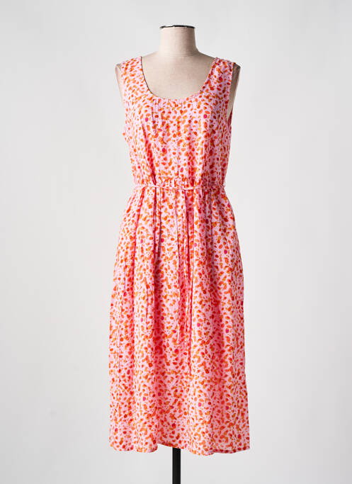 Rochie midi roz AGATHE & LOUISE femeie