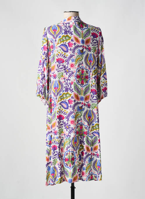 Rochie midi violet TINTA femeie