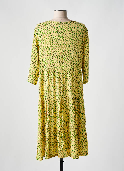 Rochie midi galben AGATHE & LOUISE femeie