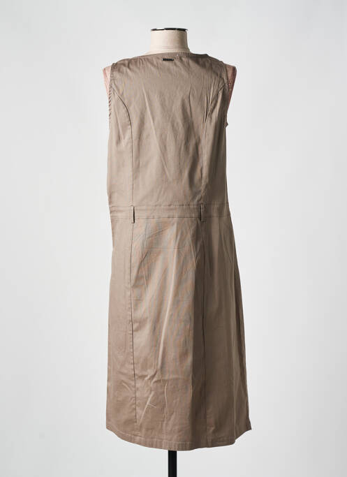 Rochie midi maro AGATHE & LOUISE femeie