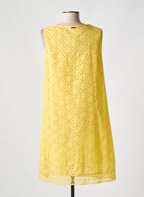 Rochie midi galben AGATHE & LOUISE femeie