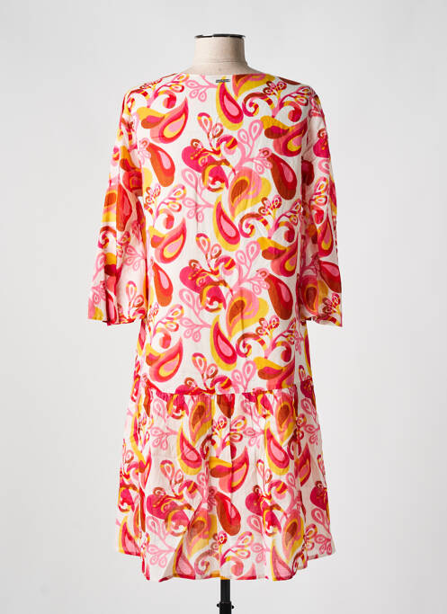 Rochie midi roz AGATHE & LOUISE femeie