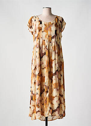 Rochie midi bej AGATHE & LOUISE femeie