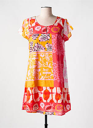 Rochie scurtă roz AGATHE & LOUISE femeie