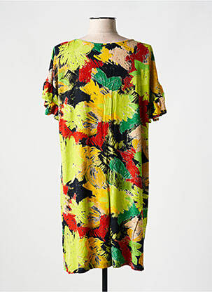 Rochie scurtă mâneci scurte mâneci scurte verde AGATHE & LOUISE femeie