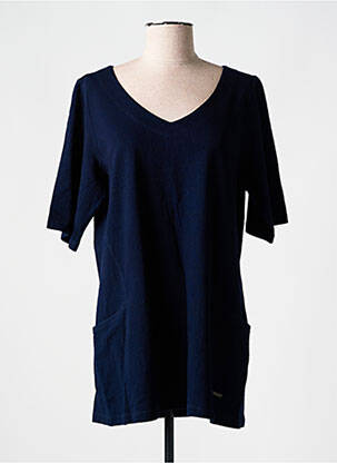 Tunică mâneci scurte albastru AGATHE & LOUISE femeie