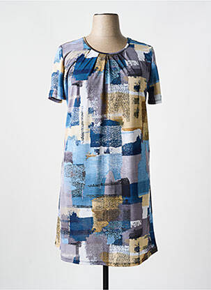 Rochie midi albastru NAYAT femeie