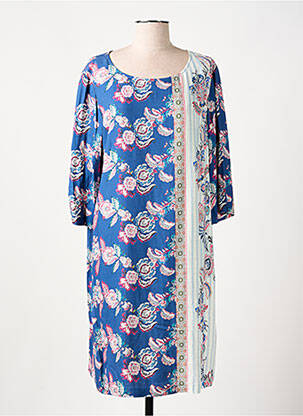 Rochie midi albastru DIVAS femeie